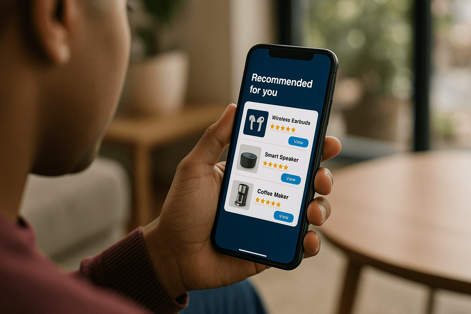 Illustration of Benable app screen showing lists and how benable works