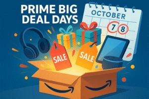 Prime Big Deal Days 2025 Amazon shopping event October 7–8 with early deals