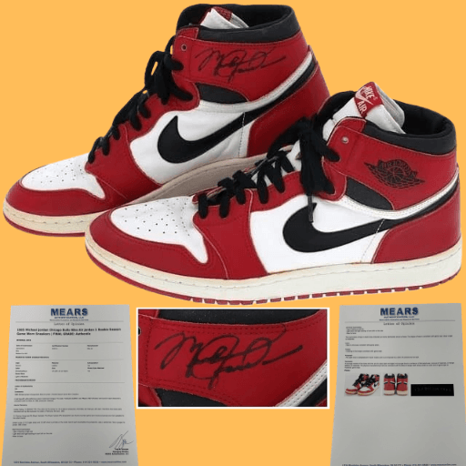 Michael Jordan 1985 Air Jordan 1 Game-Used Signed Sneakers (MEARS, JSA COA): The Best Air Jordans for Collectors